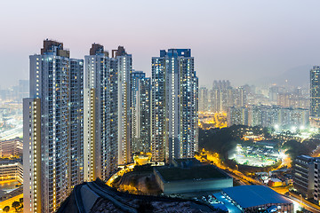 Image showing Hong Kong apartment block