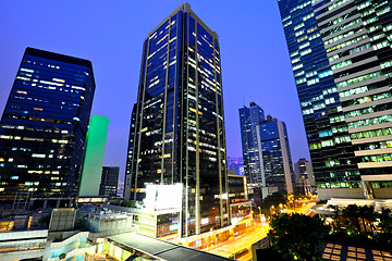 Image showing Hong Kong night