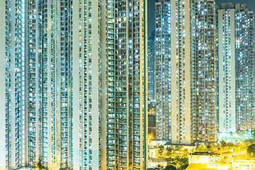 Image showing Public estate in Hong Kong