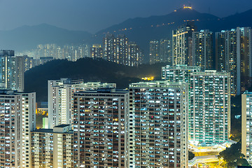 Image showing Hong Kong downtown