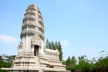 Image showing Pagoda in Ratchaburi province