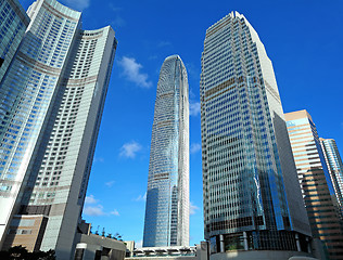 Image showing Business center of Hong Kong 
