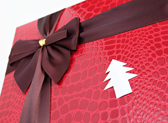 Image showing Christmas gift box 