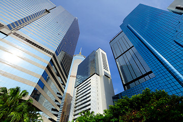 Image showing Modern building Landscape