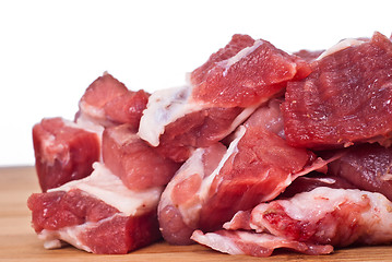 Image showing Raw beef isolated