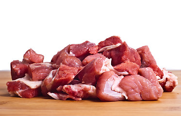 Image showing Raw beef isolated