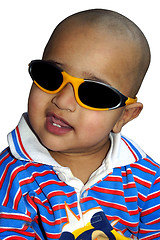 Image showing Bald Indian Kid