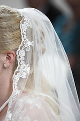 Image showing Wedding veil