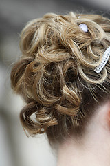 Image showing Bridal hair style