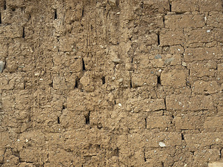 Image showing Old brick wall background 