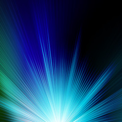 Image showing Abstract blue background. EPS 10