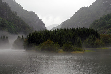 Image showing Norwegian fiord