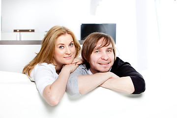 Image showing Couple in new home