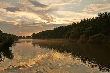 Image showing River Sunset