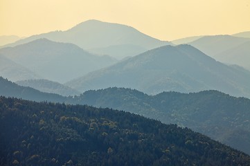 Image showing Mountains background
