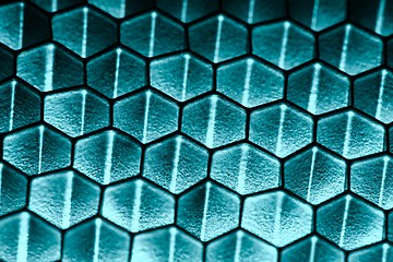 Image showing Honeycomb pattern