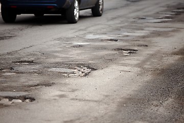 Image showing Potholes