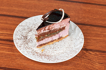 Image showing chocolate cake piece