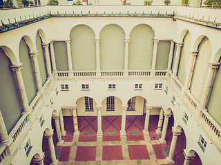 Image showing Retro look Doge Palace in Genoa