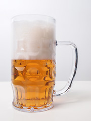 Image showing Lager beer glass