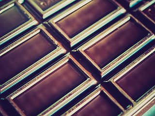 Image showing Retro look Chocolate