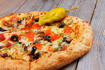 Image showing Hot Pizza