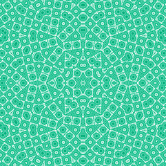 Image showing Background with abstract green pattern