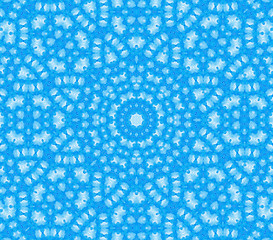 Image showing Blue abstract natural pattern