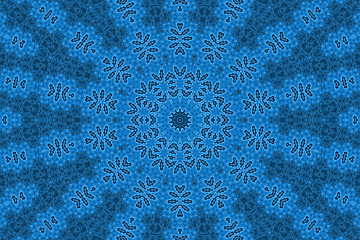 Image showing Abstract blue background