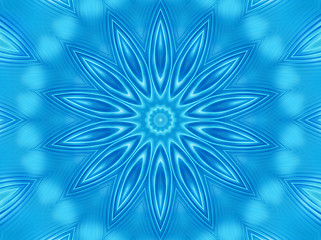 Image showing Blue background with abstract pattern