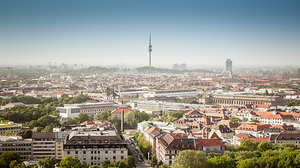 Image showing panorama Munich