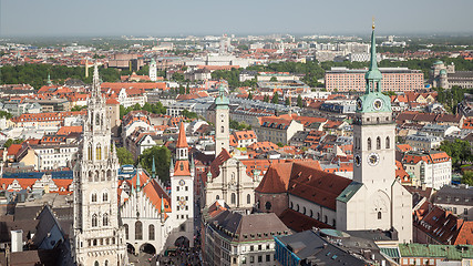 Image showing panorama Munich