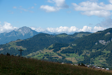 Image showing Mountain landscape in Alps