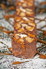 Image showing Chocolate roll