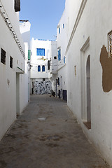 Image showing Alley in Assila, Morocco