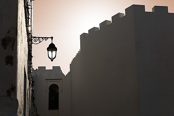 Image showing Sunset in Morocco