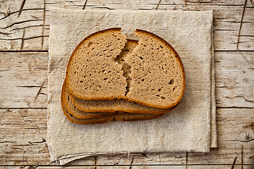 Image showing rye bread 