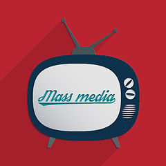 Image showing Mass media