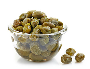 Image showing bowl of capers