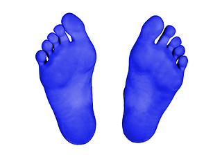 Image showing Feet isolated