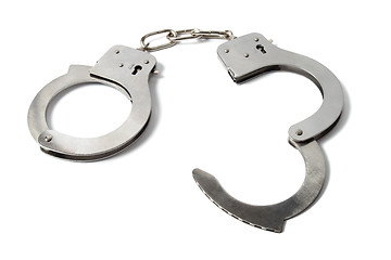 Image showing Handcuffs on white