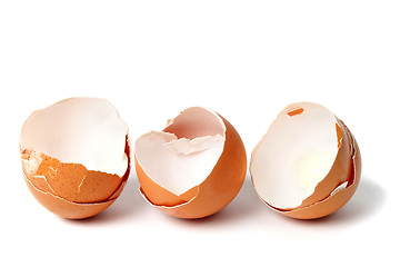 Image showing Empty egg shells