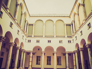 Image showing Retro look Doge Palace in Genoa