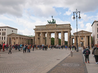 Image showing Brandenburger Tor Berlin