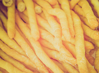 Image showing Retro look Breadsticks