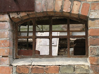 Image showing Rusty window