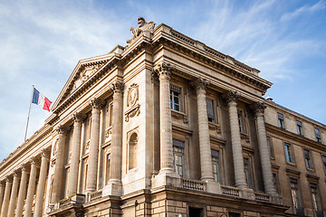 Image showing Exterior of a historical townhouse in Paris