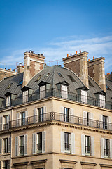 Image showing Exterior of a historical townhouse in Paris