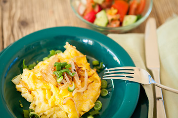 Image showing Macaroni cheese or spatzle egg noodle