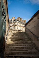 Image showing Exterior of a historical townhouse in Paris